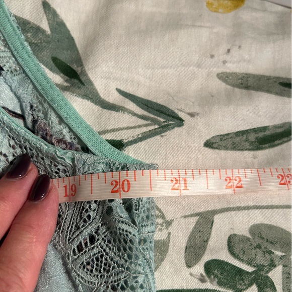 Free People Stretch Halter Neck Lace Gown Size L - Picture 3 of 4